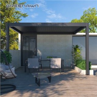 3x3 4x3 4x4 4x6m alumiiniumist lamellkatusega pergola komplektid