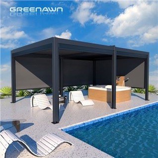 Alumiiniumist mullivanni pergola