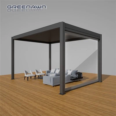 Aiaga kaetud alumiiniumpergola